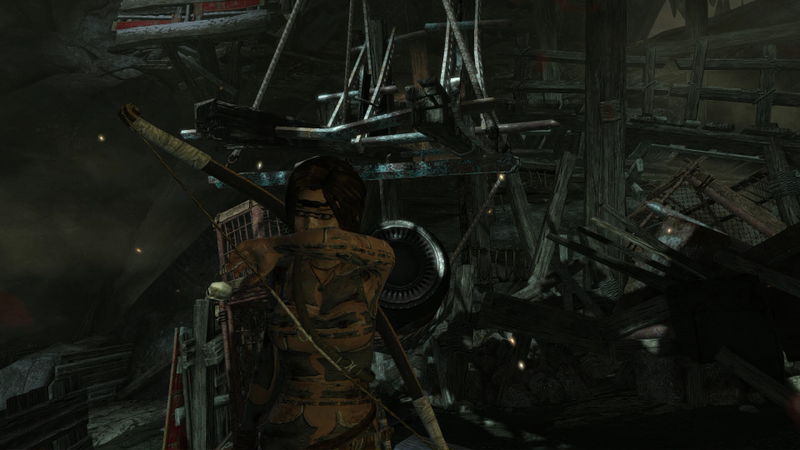 Illustration for article titled NSFW: Tomb Raider Glitch Makes Lara Croft Look Practically Topless